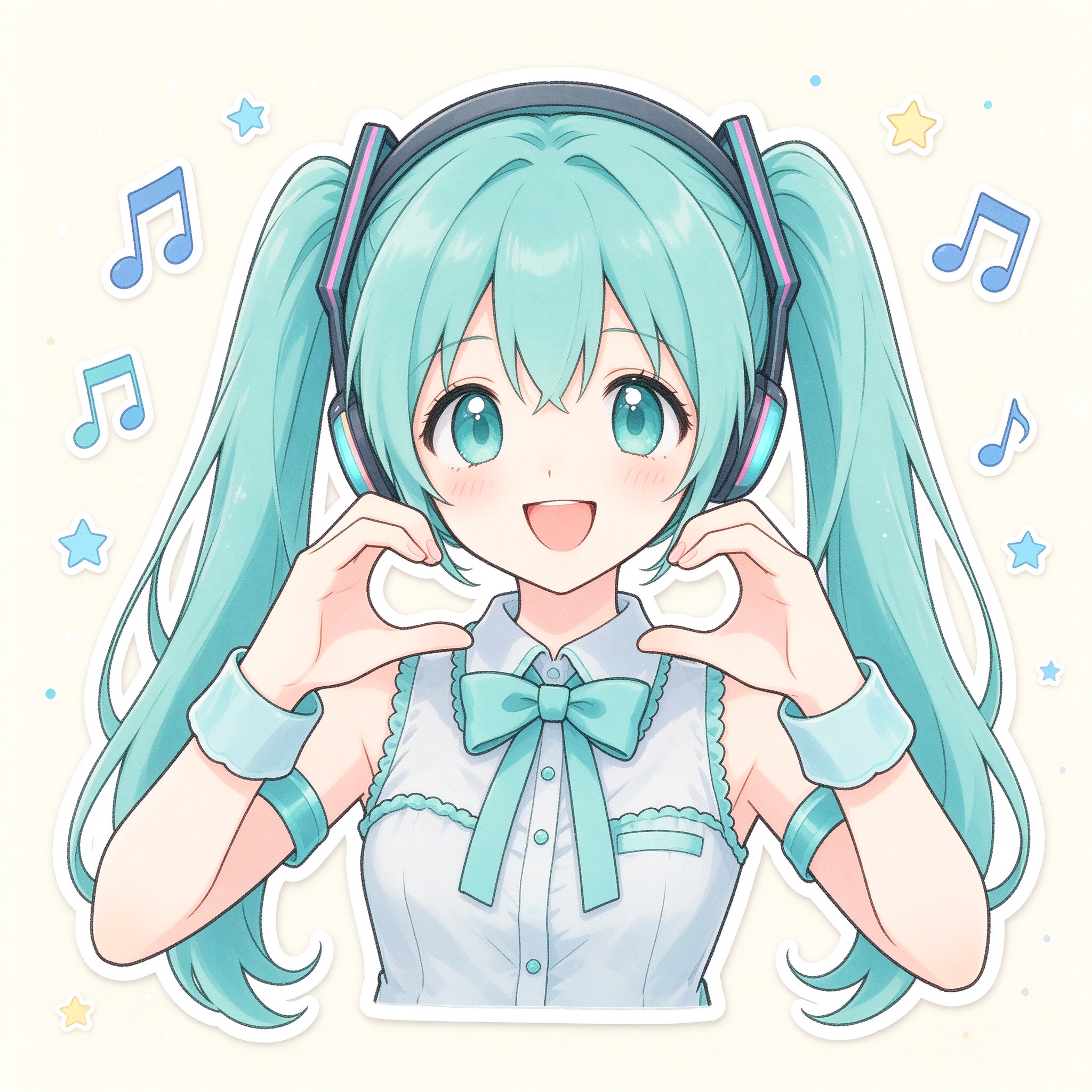 初音贴纸